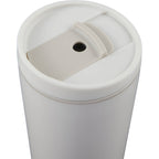 Santino Recycled Tumbler with Spout and Straw Lid, 16 oz - Cream - Detail 3