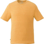 Sarek Crew Neck Tee with Chainstitch Detail for Men Sublimation - Amber Heather - Front