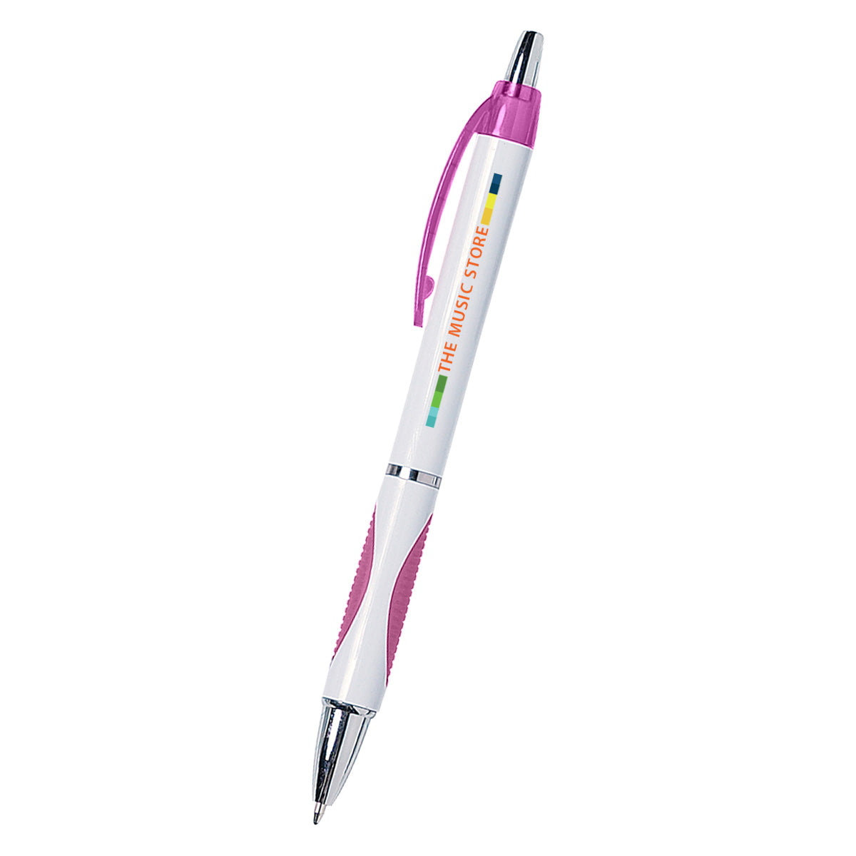 Sassy Pen with Your Logo - Pink - Full Color