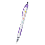 Sassy Pen with Your Logo - Purple - Full Color
