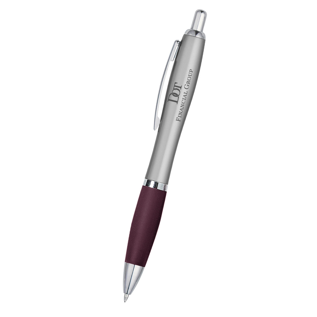 Satin Pen, Custom Printed Full Color - Silk Screen