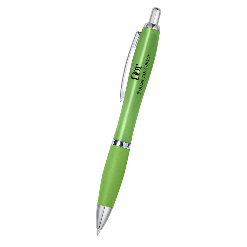 Satin Pen, Custom Printed Full Color - Silk Screen