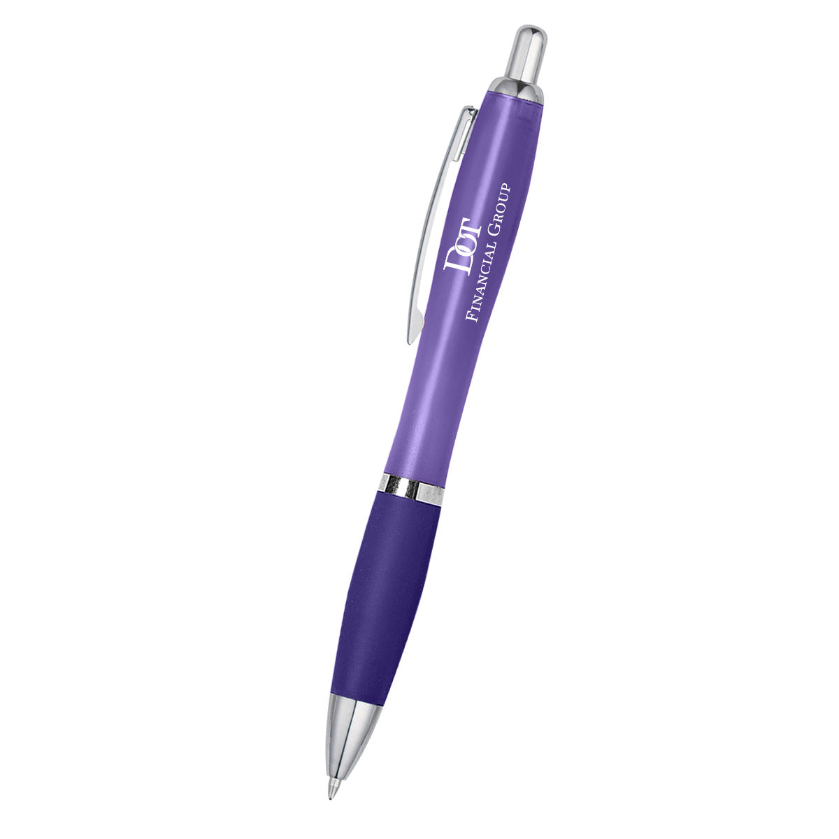 Satin Pen, Custom Printed Full Color - Silk Screen
