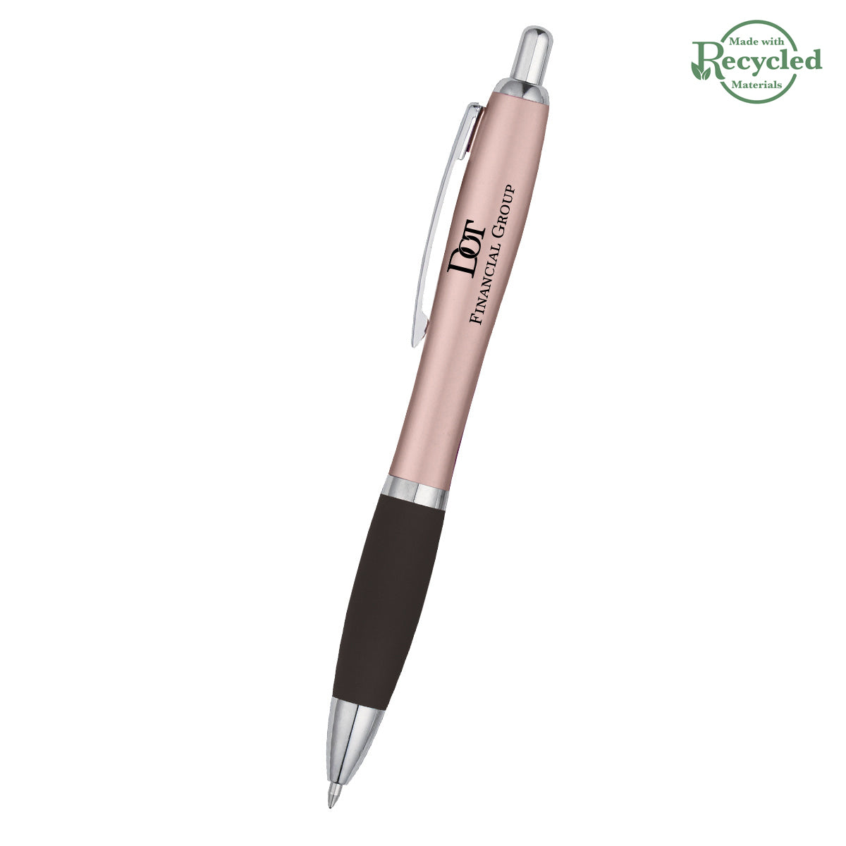 Satin Pen, Custom Printed Full Color - Silk Screen