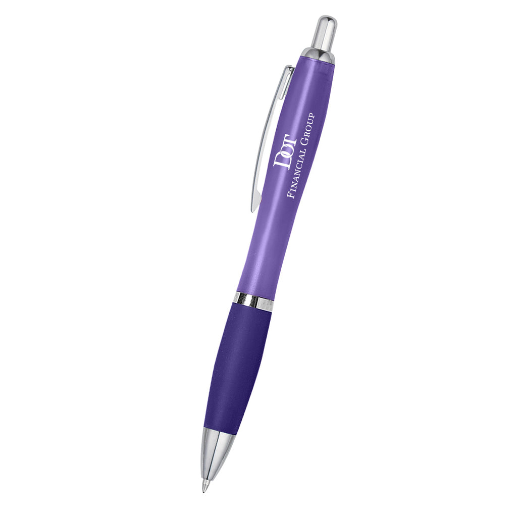 Satin Pen, Custom Printed - Silk Screen