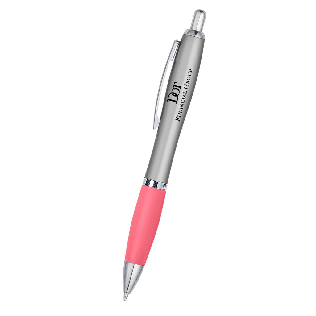 Satin Pen, Custom Printed - Silk Screen