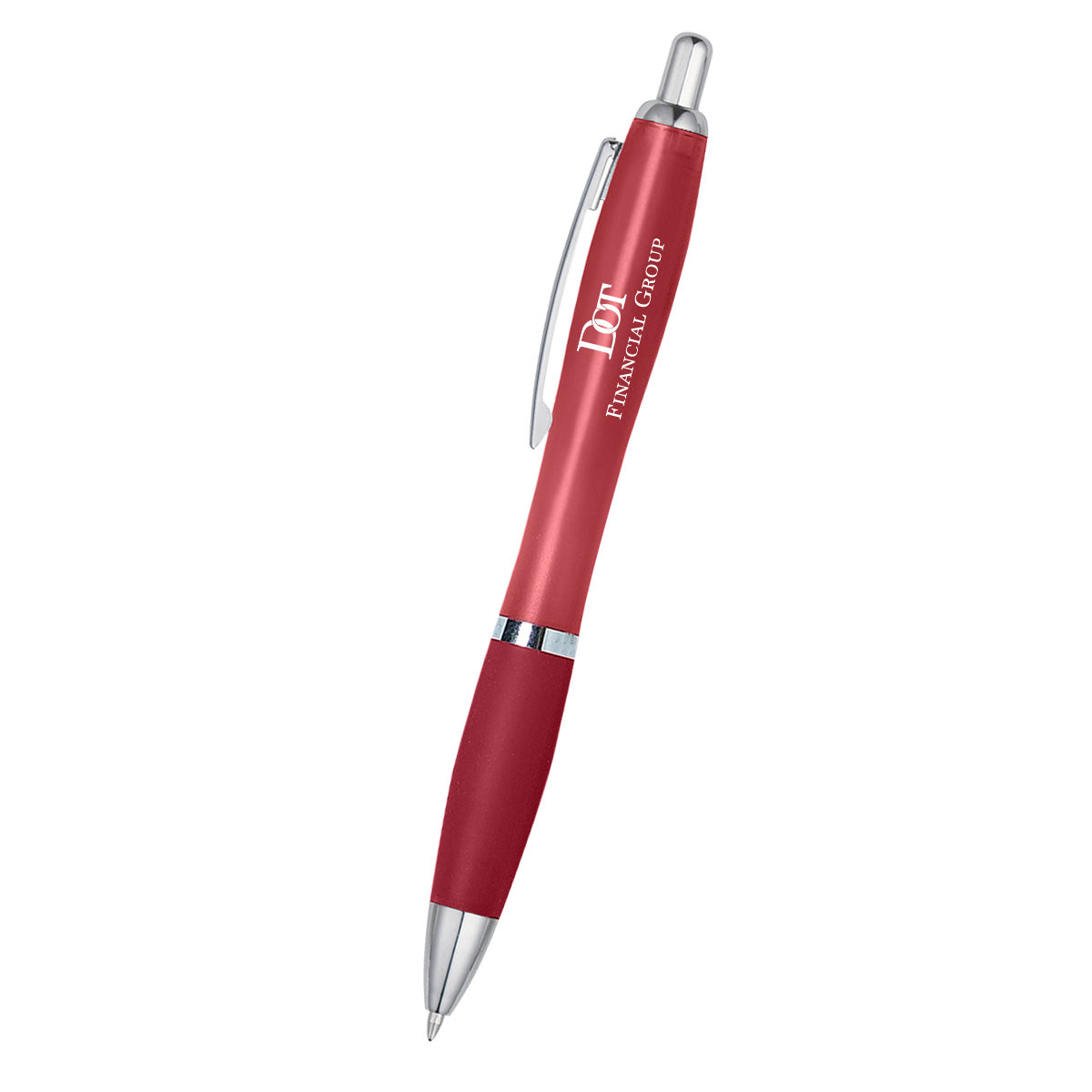 Satin Pen, Custom Printed - Silk Screen