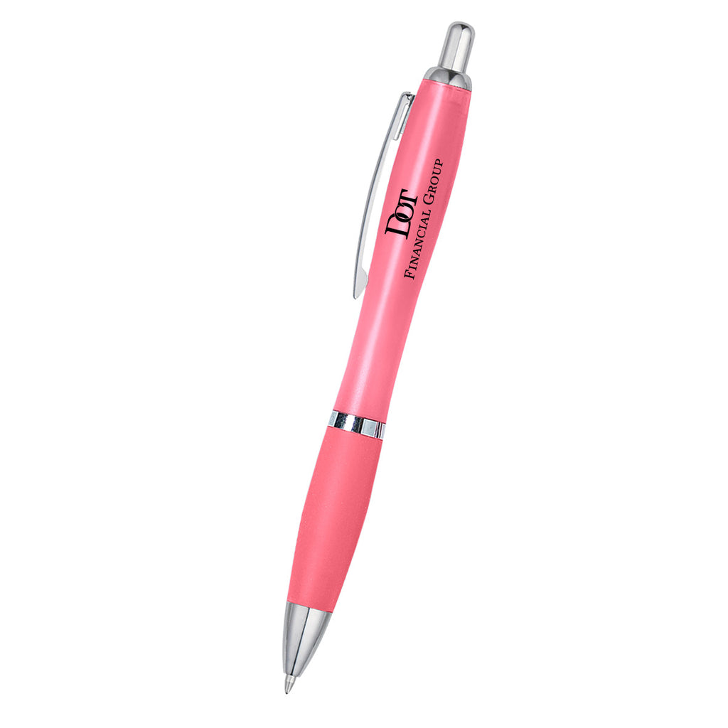 Satin Pen, Custom Printed - Silk Screen