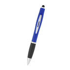 Satin Stylus Pen with Spin Top, Recycled ABS - Front