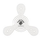 Saturn Recycled Flying Disc, 7 Inch - White - Pad Print