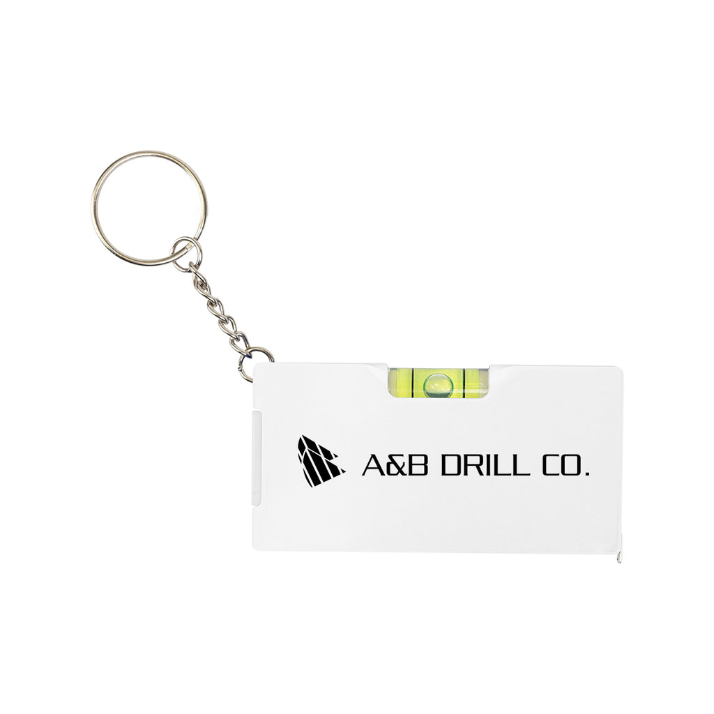 Scout Multi Tool Keychain, Four-Way - White - Pad Print