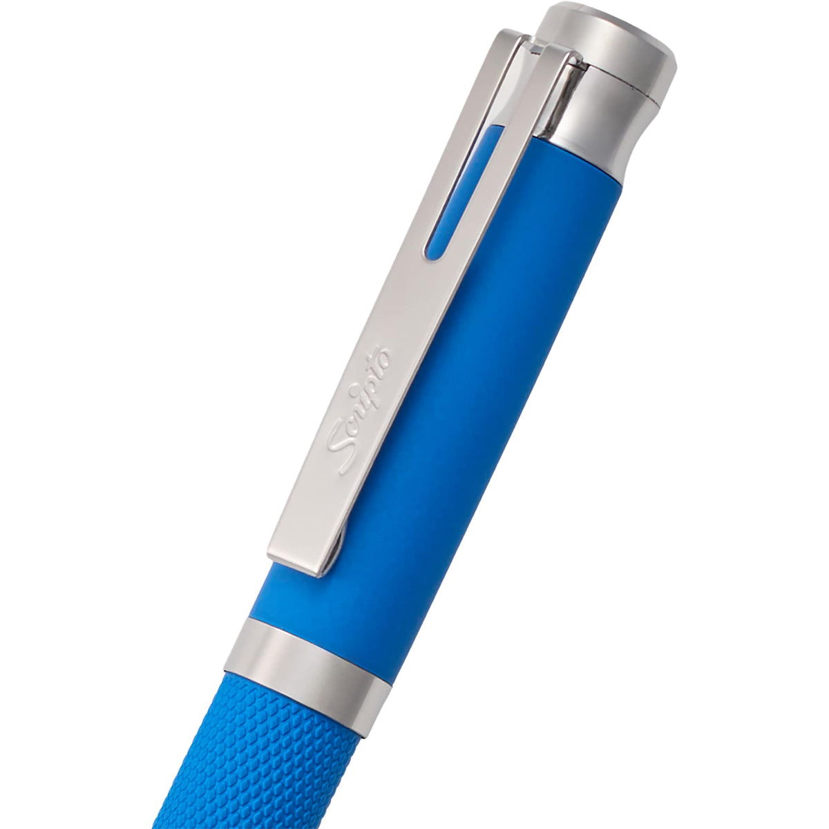 Scripto Bali Gel Stylus Pen in Recycled ABS Full Color - Blue - Detail 2