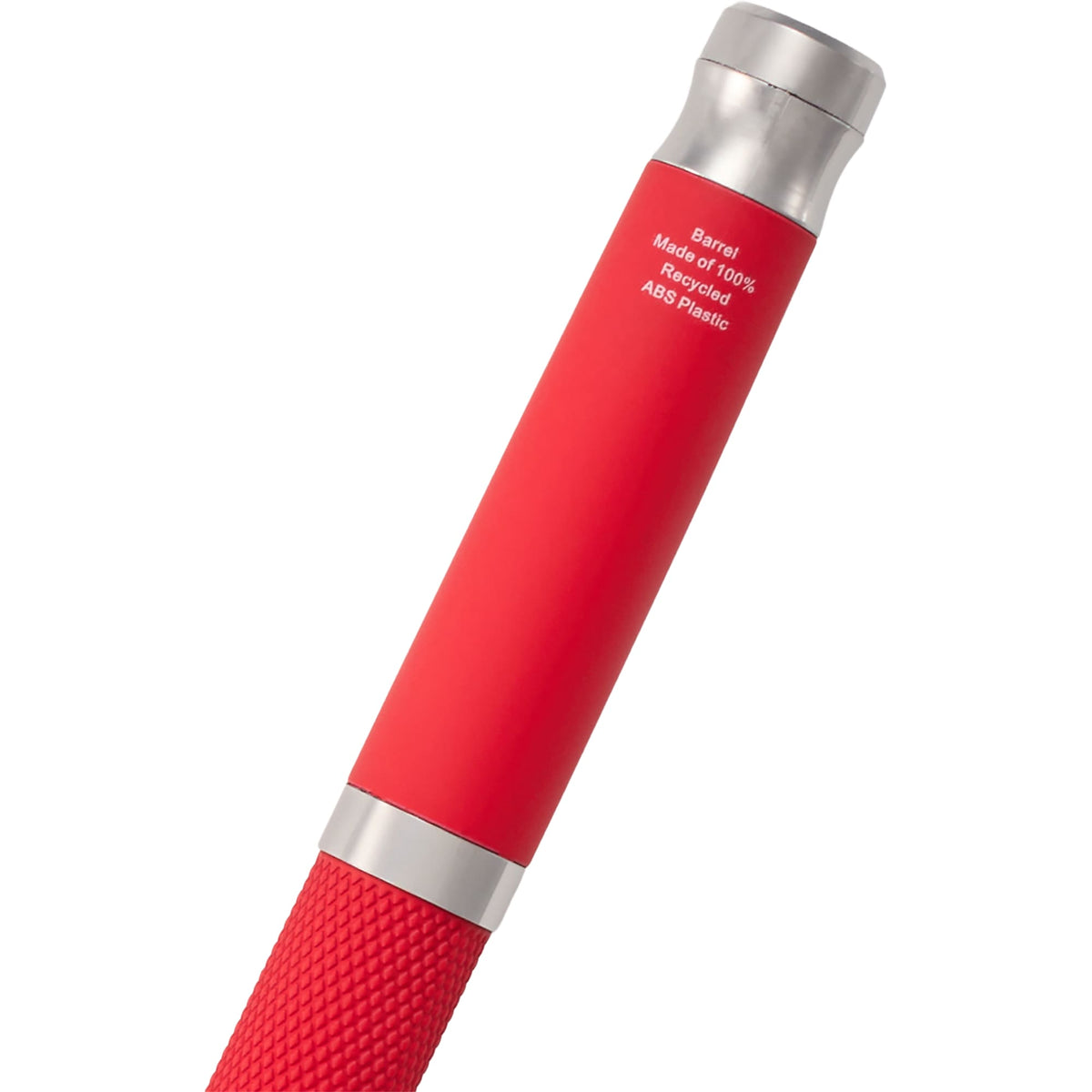 Scripto Bali Gel Stylus Pen in Recycled ABS Full Color - Red - Detail 3