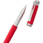 Scripto Bali Gel Stylus Pen in Recycled ABS Full Color - Red - Detail 4