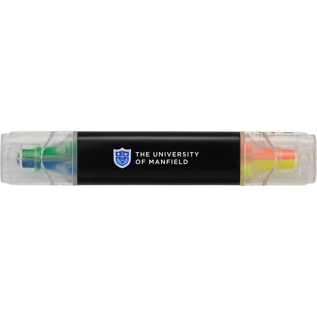 Scripto Four-Color Quad Highlighter Full Color - Black - Front