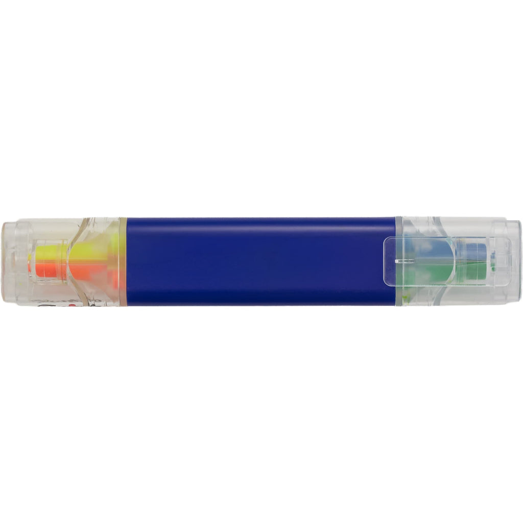 Scripto Four-Color Quad Highlighter Full Color - Blue - Alternate 2