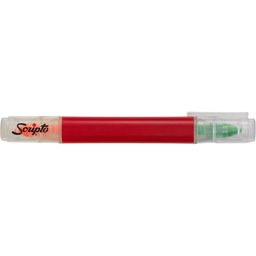 Scripto Four-Color Quad Highlighter Full Color - Red - Alternate 3