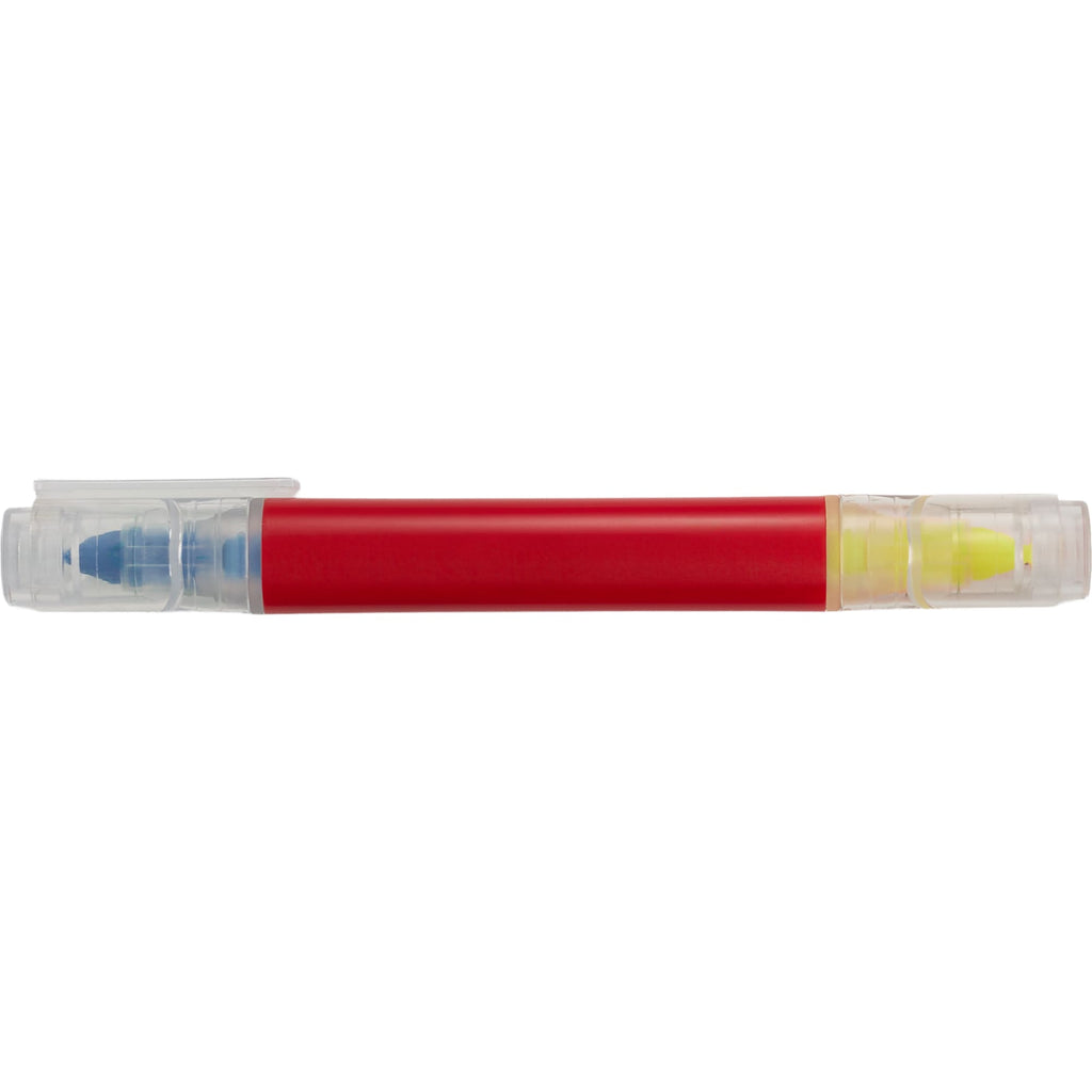Scripto Four-Color Quad Highlighter Full Color - Red - Alternate 4