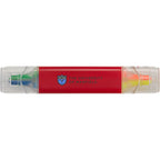 Scripto Four-Color Quad Highlighter Full Color - Red - Front