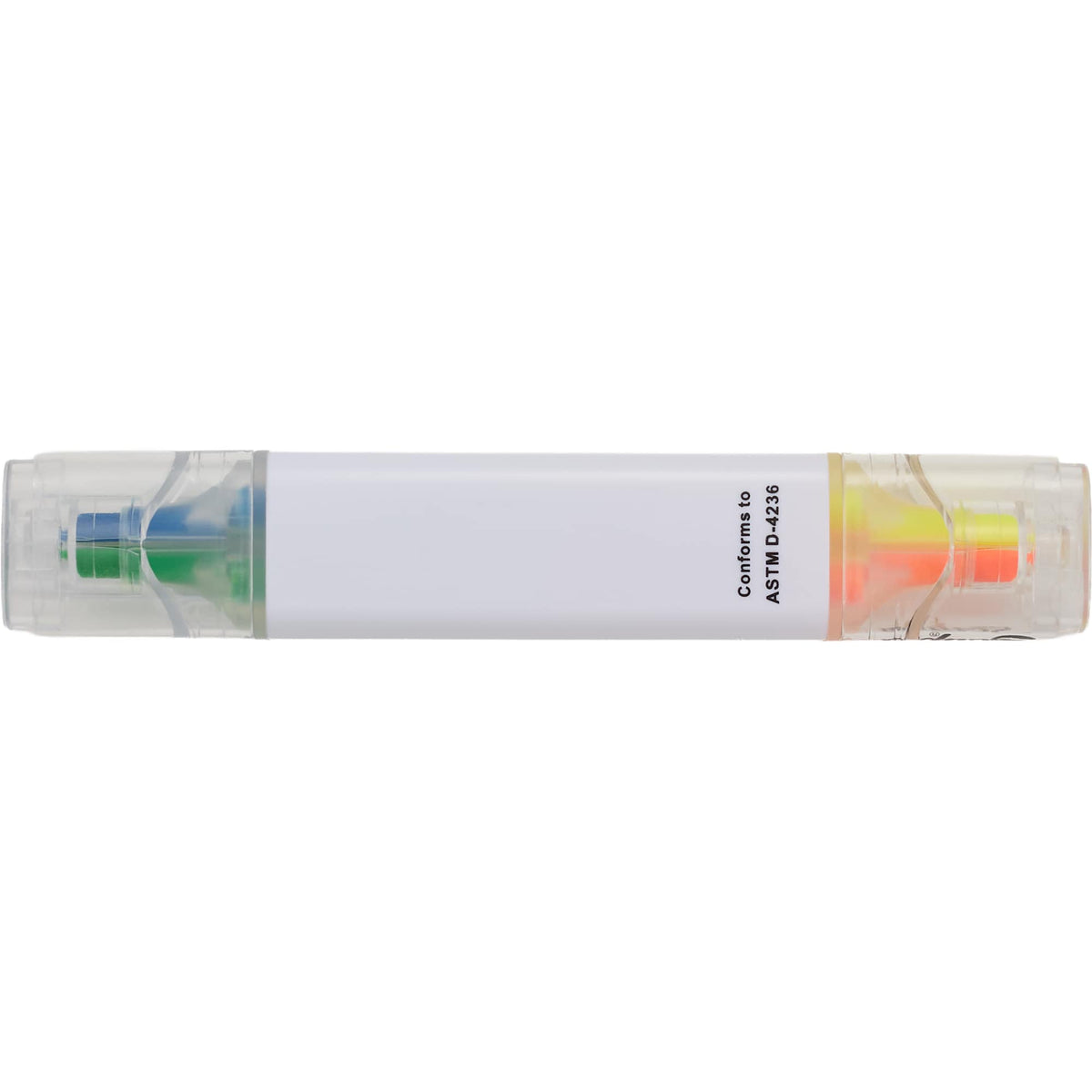 Scripto Four-Color Quad Highlighter Full Color - White - Back