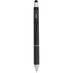 Scripto Neo Metallic Stylus Gel Pen in Recycled ABS Full Color - Black - Clip