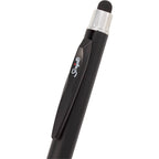 Scripto Neo Metallic Stylus Gel Pen in Recycled ABS Full Color - Black - Detail 2