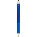 Scripto Neo Metallic Stylus Gel Pen in Recycled ABS Full Color - Blue - Back