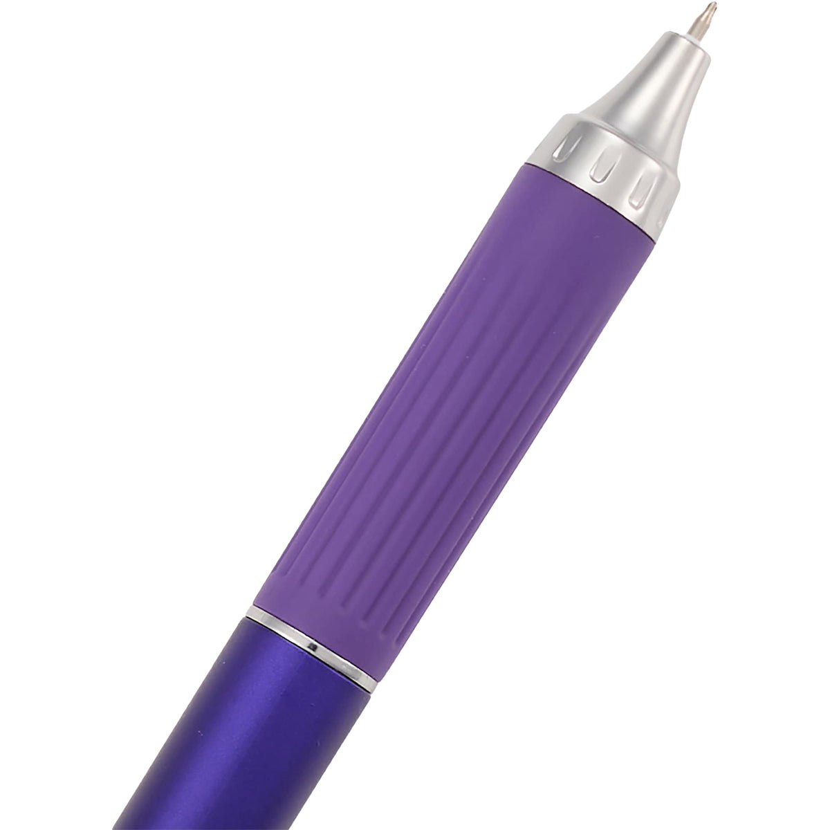Scripto Neo Metallic Stylus Gel Pen in Recycled ABS Full Color - Purple - Detail