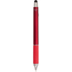 Scripto Neo Metallic Stylus Gel Pen in Recycled ABS Full Color - Red - Back