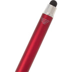 Scripto Neo Metallic Stylus Gel Pen in Recycled ABS Full Color - Red - Detail 3
