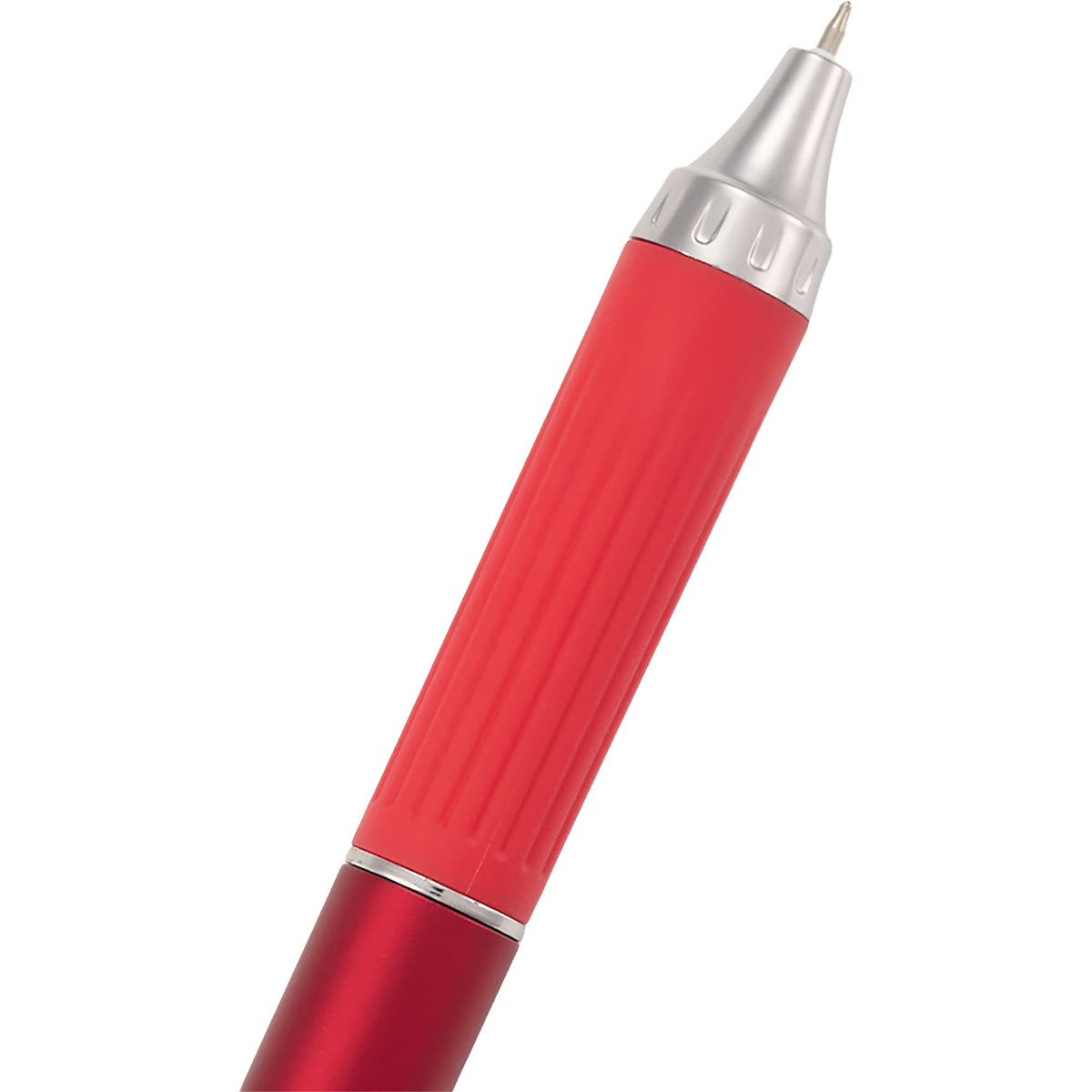 Scripto Neo Metallic Stylus Gel Pen in Recycled ABS Full Color - Red - Detail 4