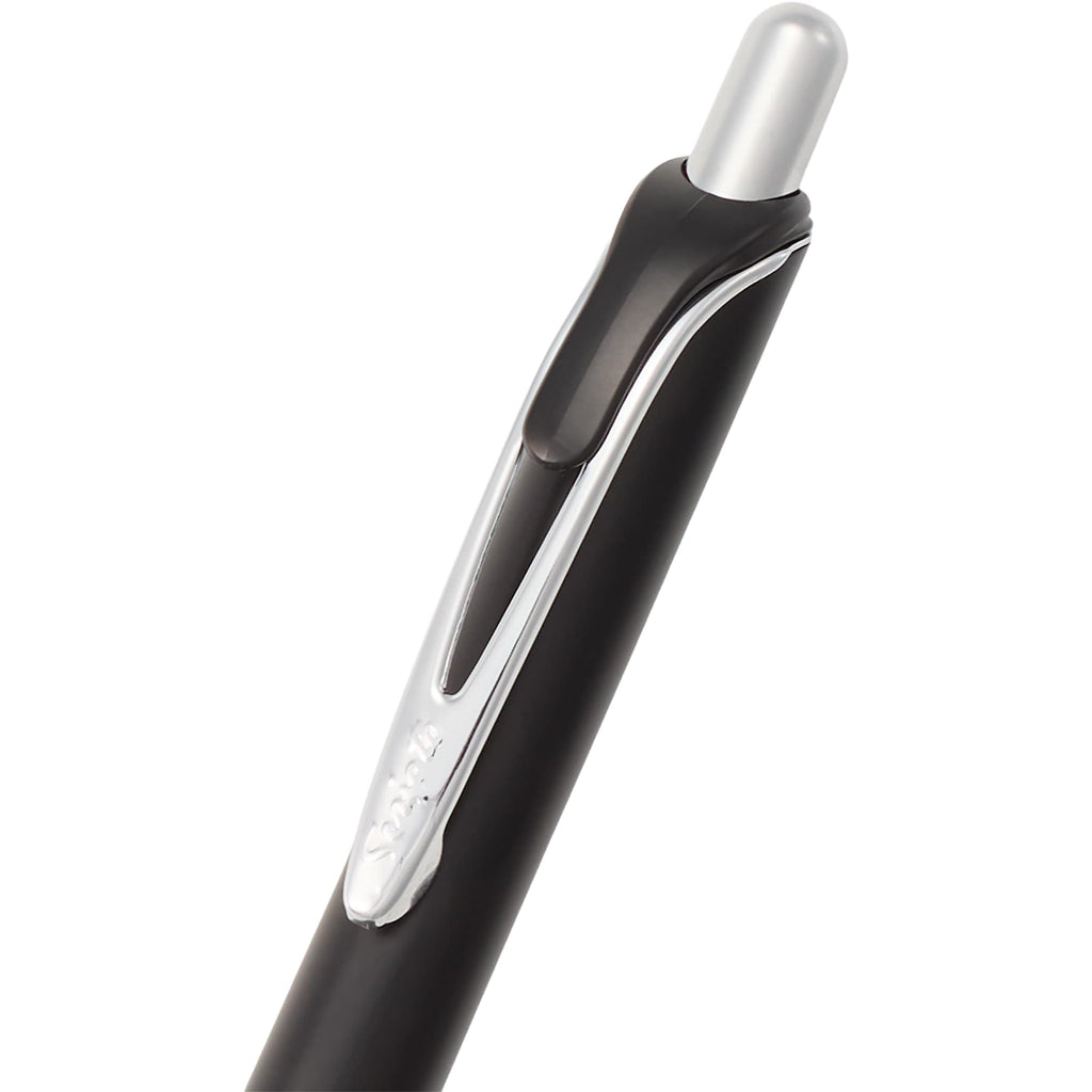 Scripto Oasis Gel Pen in Recycled Plastic Full Color - Black - Detail