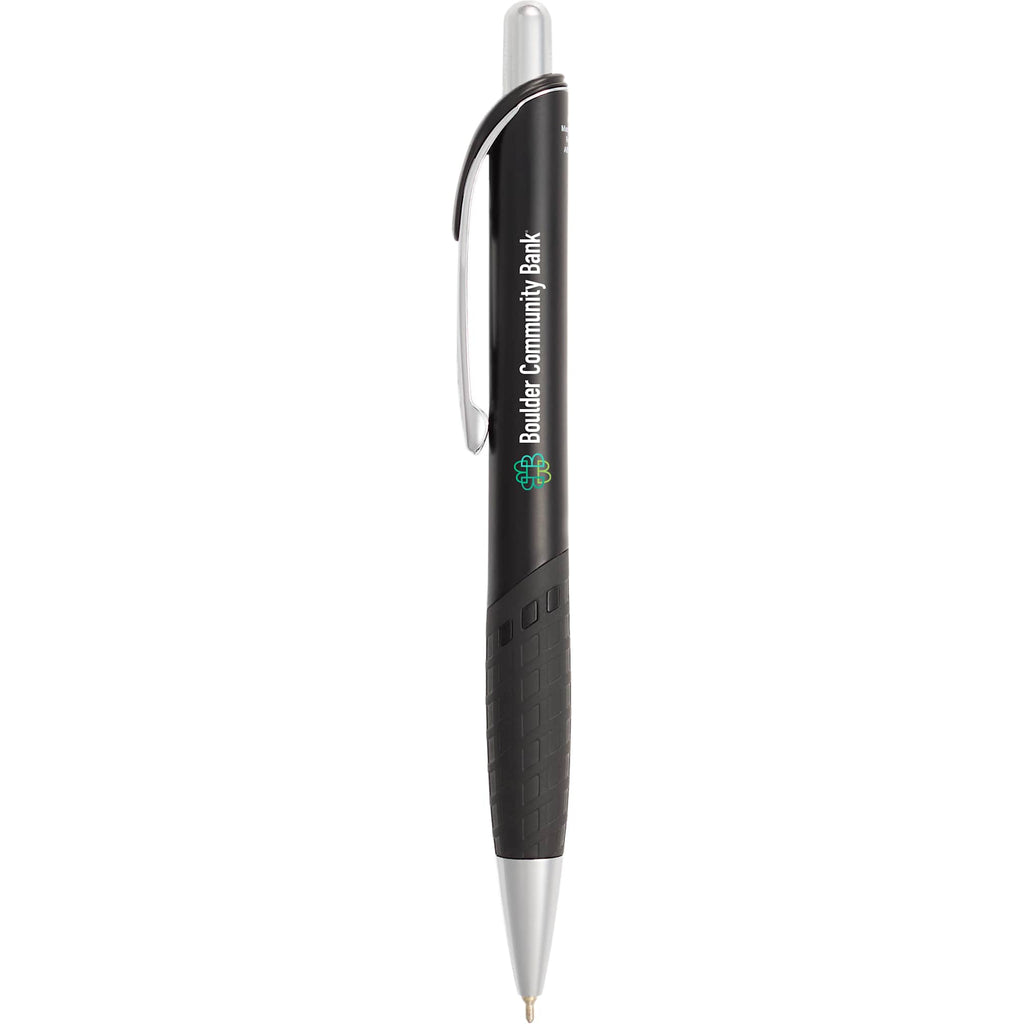 Scripto Oasis Gel Pen in Recycled Plastic Full Color - Black - Front