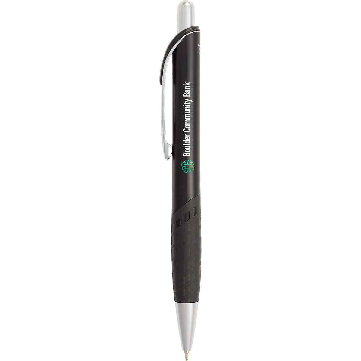 Scripto Oasis Gel Pen in Recycled Plastic Full Color - Black - Front