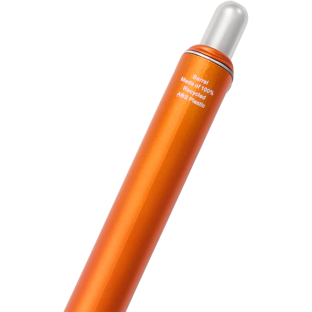 Scripto Oasis Gel Pen in Recycled Plastic Full Color - Orange - Detail 2
