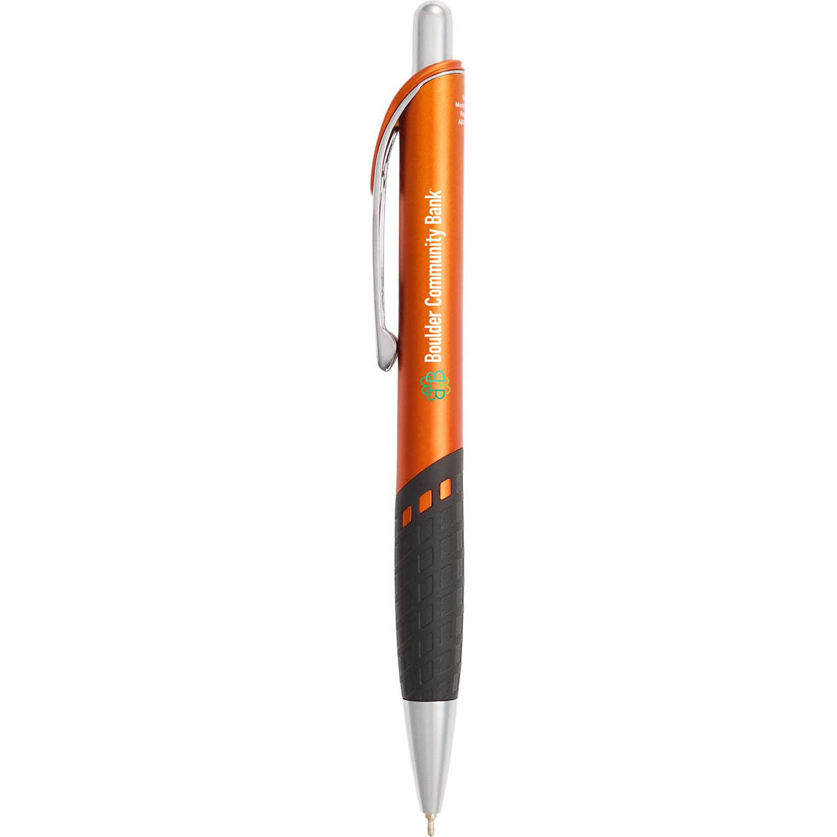 Scripto Oasis Gel Pen in Recycled Plastic Full Color - Orange - Front