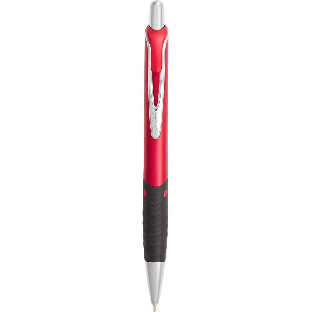 Scripto Oasis Gel Pen in Recycled Plastic Full Color - Red - Clip