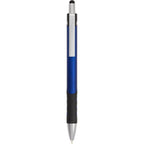 Scripto Revel Metallic Click Gel Pen with Stylus Full Color - Blue - Clip