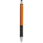 Scripto Revel Metallic Click Gel Pen with Stylus Full Color - Orange - Back