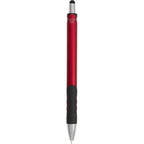 Scripto Revel Metallic Click Gel Pen with Stylus Full Color - Red - Back
