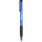 Scripto Stack Gel Pen with Diamond Grip - Blue - Front