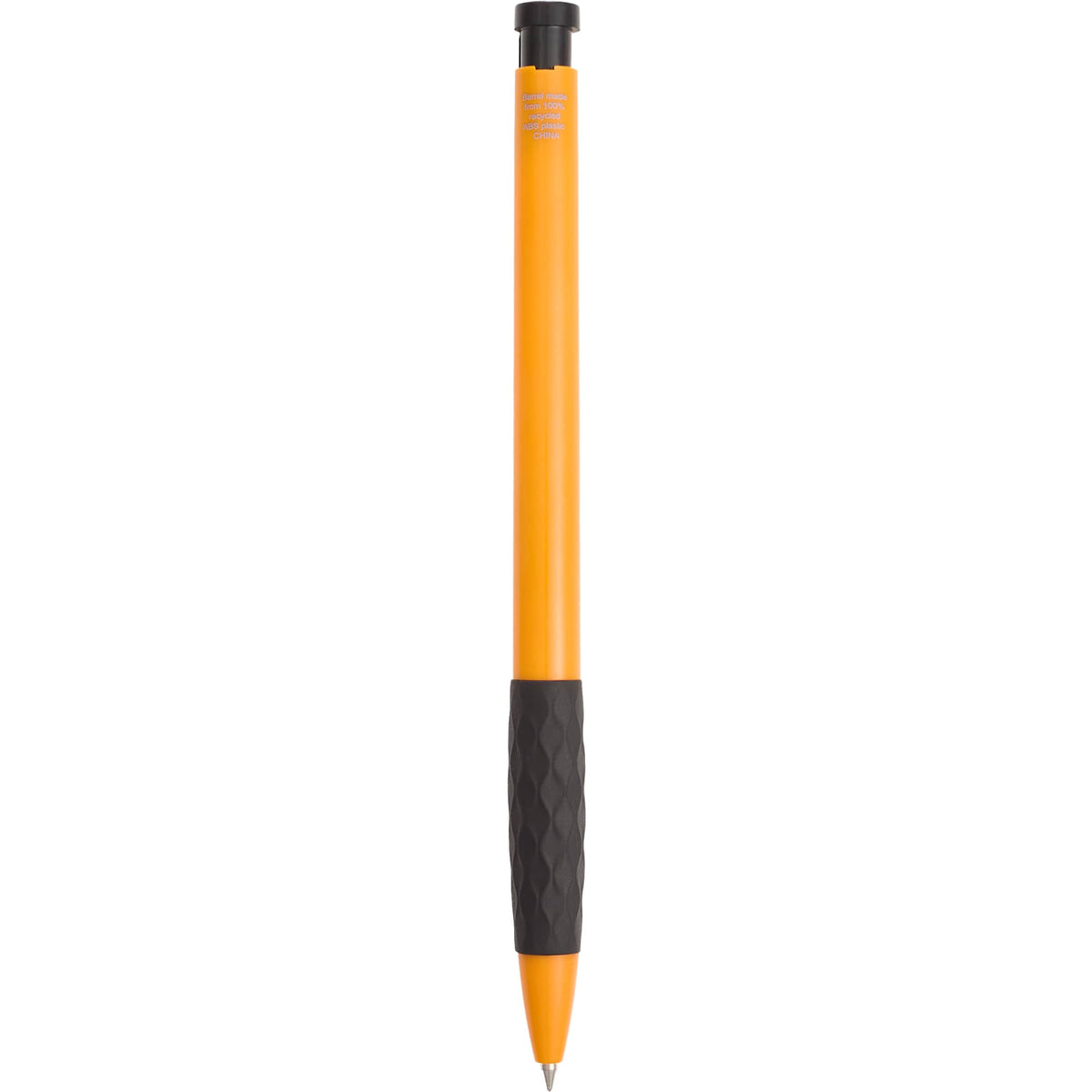 Scripto Stack Gel Pen with Diamond Grip - Orange - Back