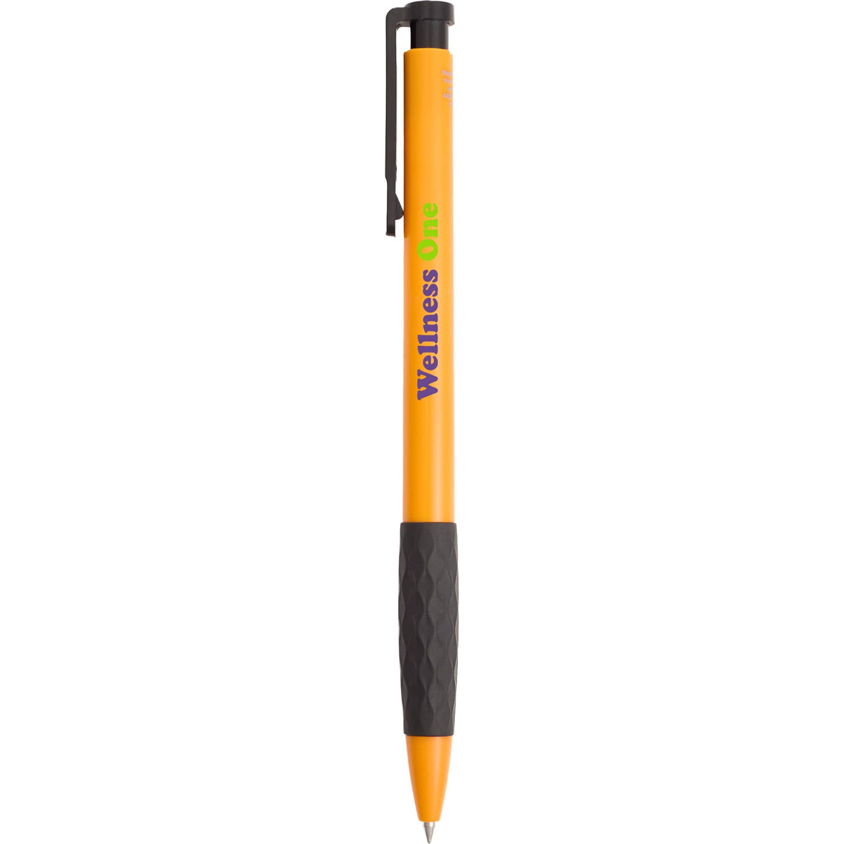 Scripto Stack Gel Pen with Diamond Grip - Orange - Front