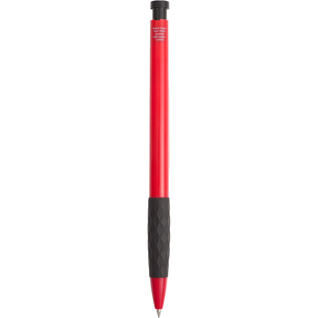 Scripto Stack Gel Pen with Diamond Grip - Red - Back