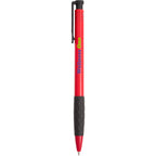 Scripto Stack Gel Pen with Diamond Grip - Red - Front