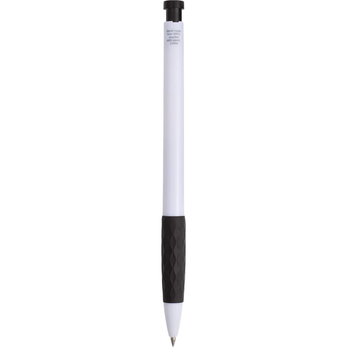 Scripto Stack Gel Pen with Diamond Grip - White - Back