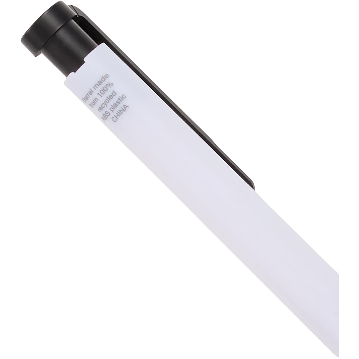 Scripto Stack Gel Pen with Diamond Grip - White - Detail