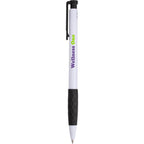 Scripto Stack Gel Pen with Diamond Grip - White - Front