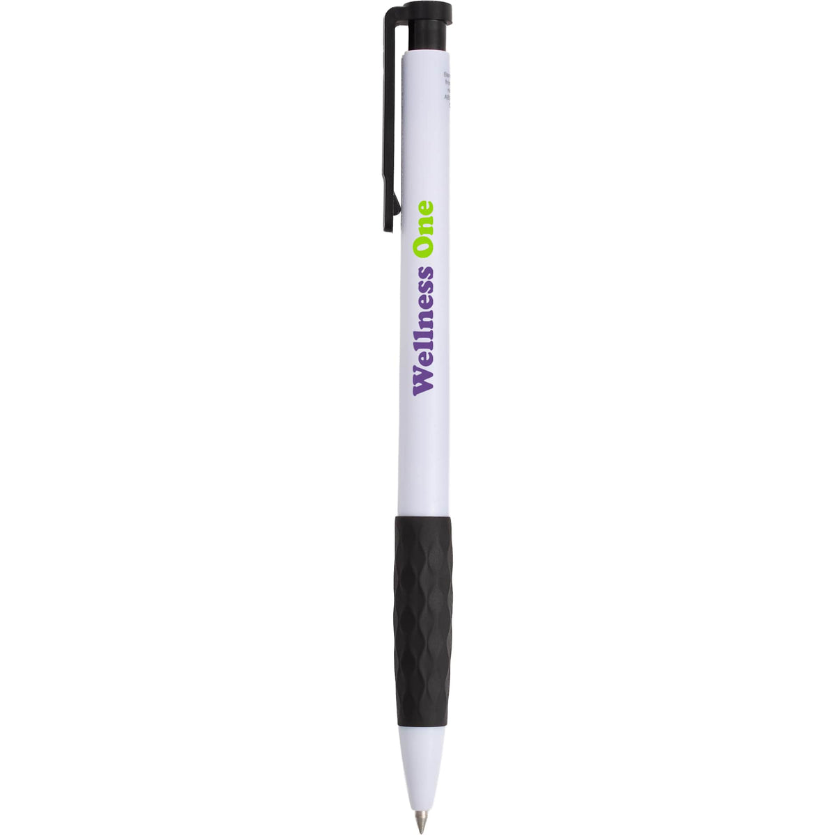 Scripto Stack Gel Pen with Diamond Grip - White - Front