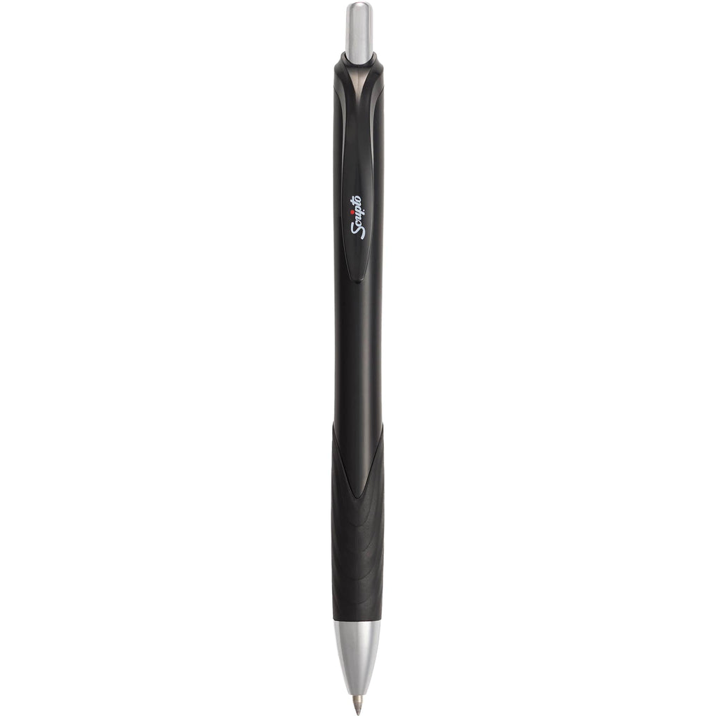 Scripto Tidal Gel Pen with Wave Grip Full Color - Black - Clip